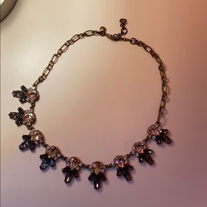 J. Crew statement crystal necklace